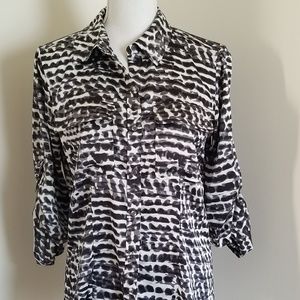 Calvin Klein Button Up Blouse